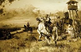 Крим у творах іноземної літератури: Заокеанська січ